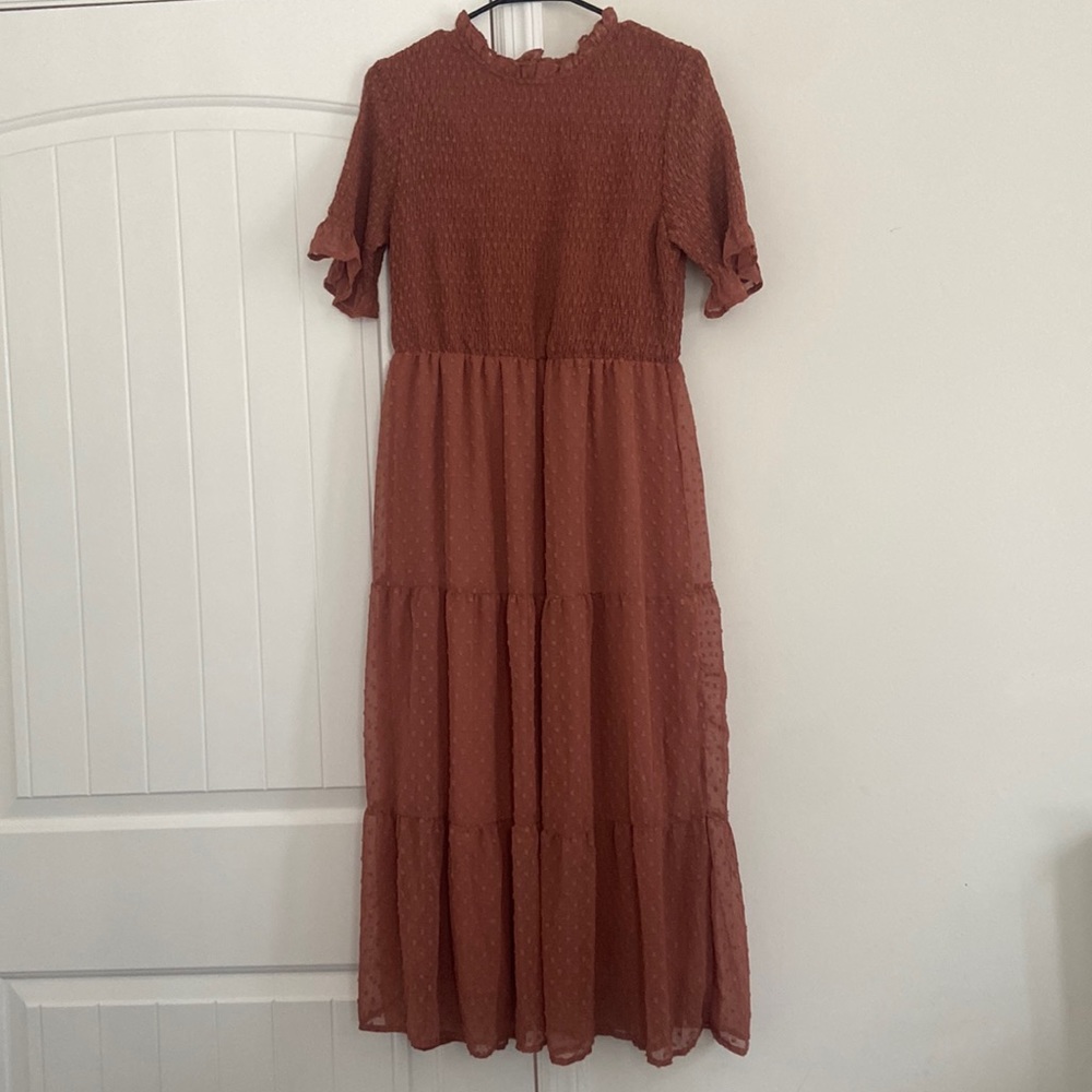 Ankle length dress!